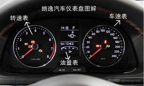 朗逸汽车仪表盘上的标志图解大全_朗逸汽车