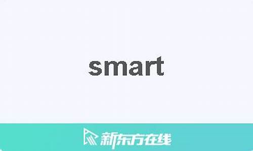 smart中文含义_smart中文意思